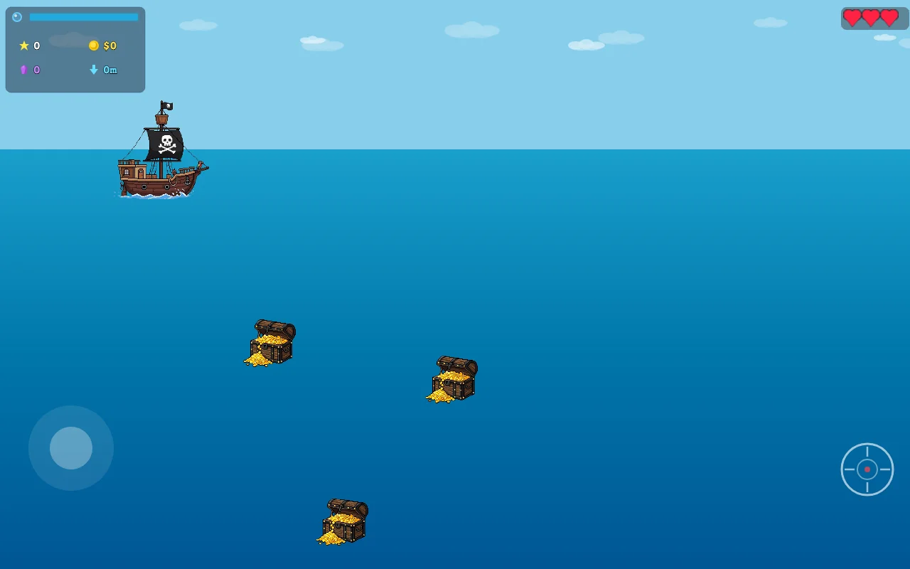 Snorkel to the Bottom interface